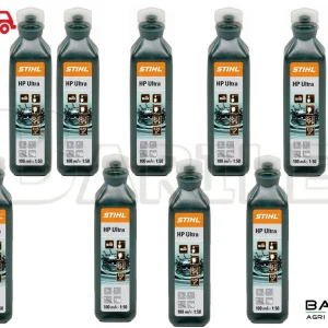 10 Olio STIHL HP ULTRA Miscela Motore 2 Tempi Sintetico  da 100 ML
