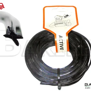 15 Metri Filo Professionale Nero STELLARE Ø 3,0 Decespugliatore - Tagliaerba