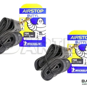 2 Camera D'aria Bici 28 " - 700 x 35 - 47 Valvola Italia / Regina 40 mm MICHELIN